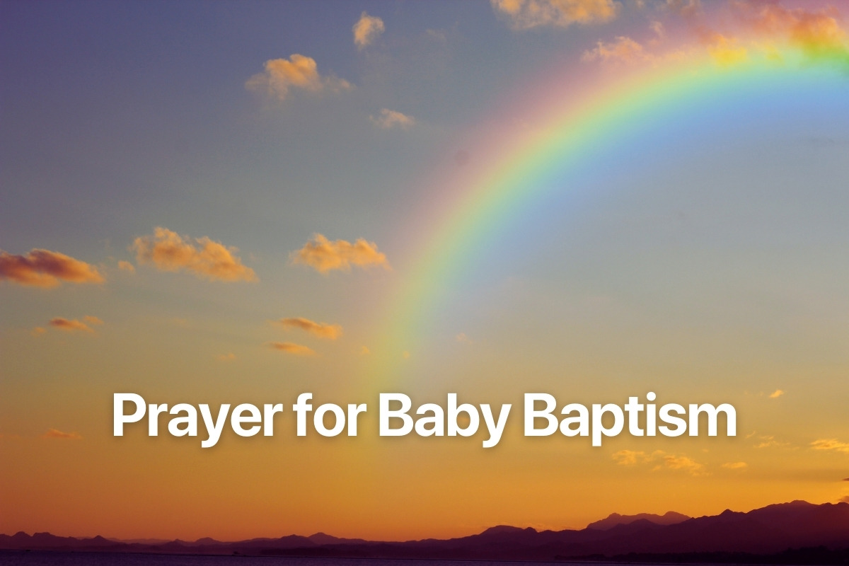 Prayer for Baby Baptism