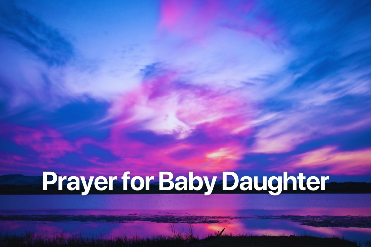 Prayer for Baby Daughter