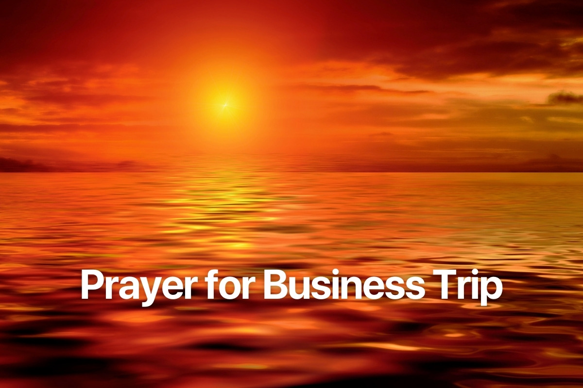 Prayer for Business Trip