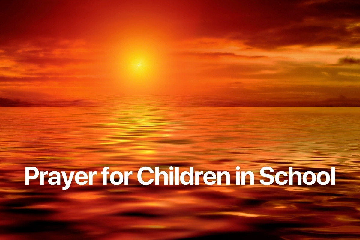Prayer for Children in School