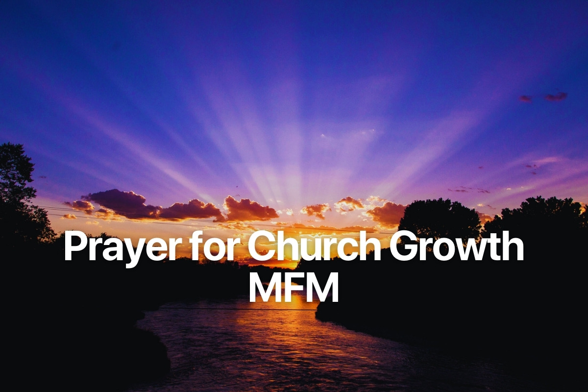 Prayer for Church Growth MFM