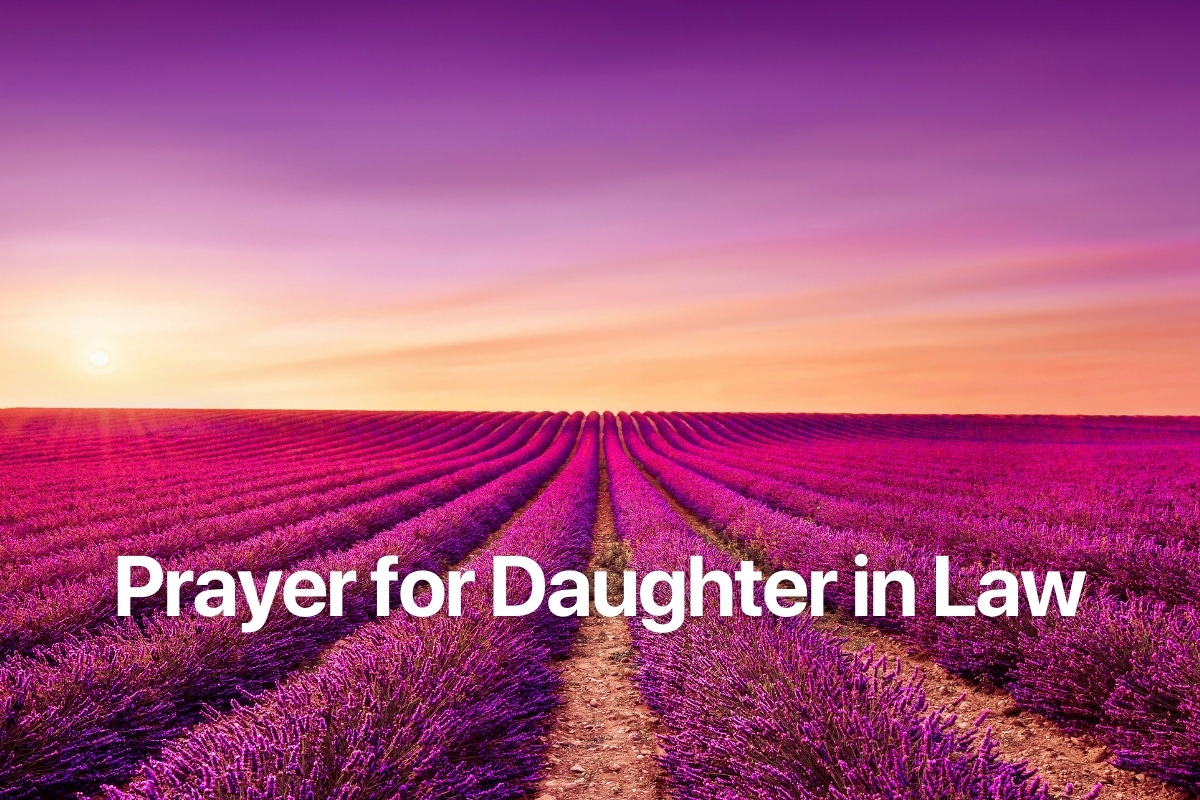 Prayer for Daughter in Law