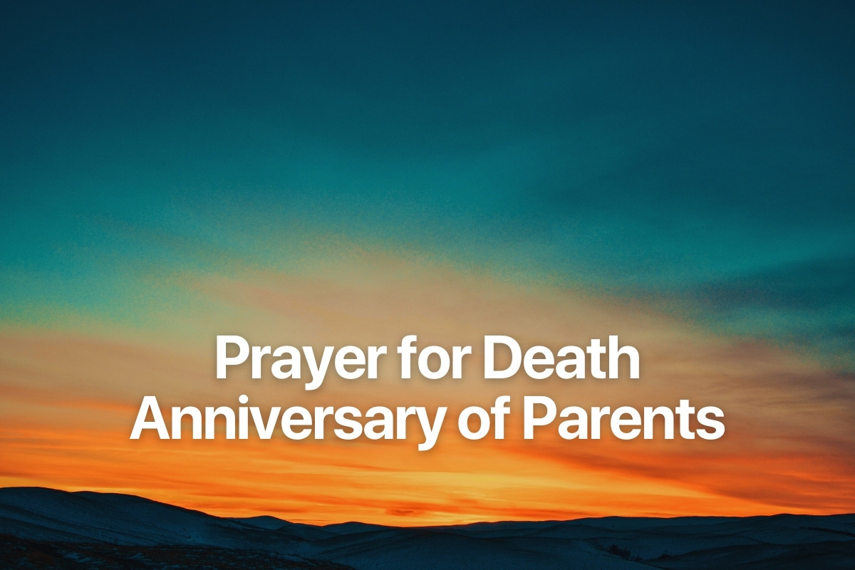 Prayer for Death Anniversary of Parents