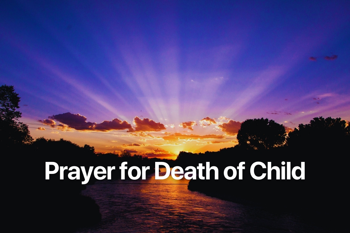 Prayer for Death of Child