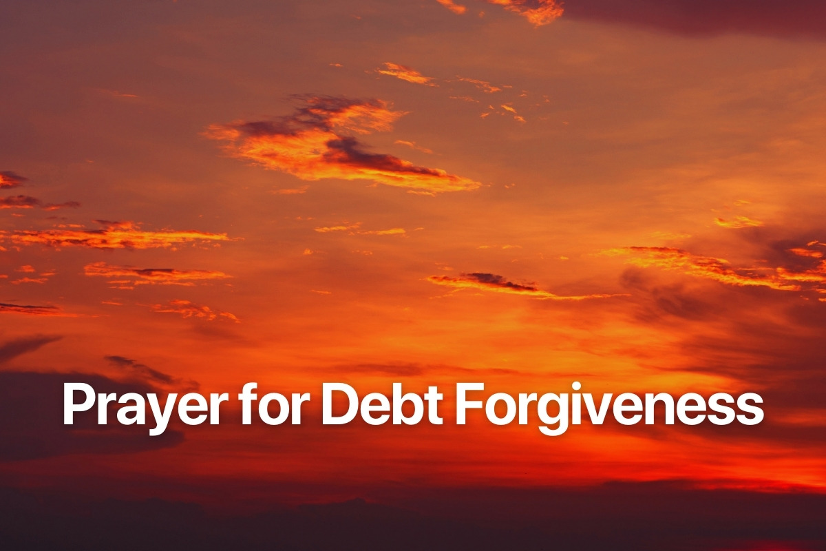 Prayer for Debt Forgiveness