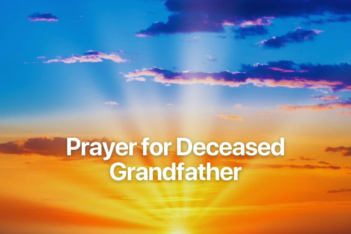 Prayer for Deceased Grandfather