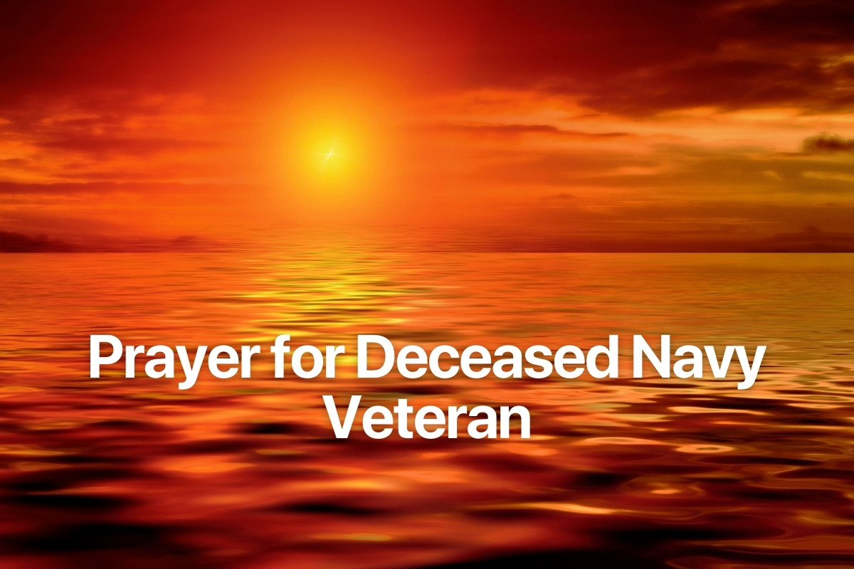 Prayer for Deceased Navy Veteran