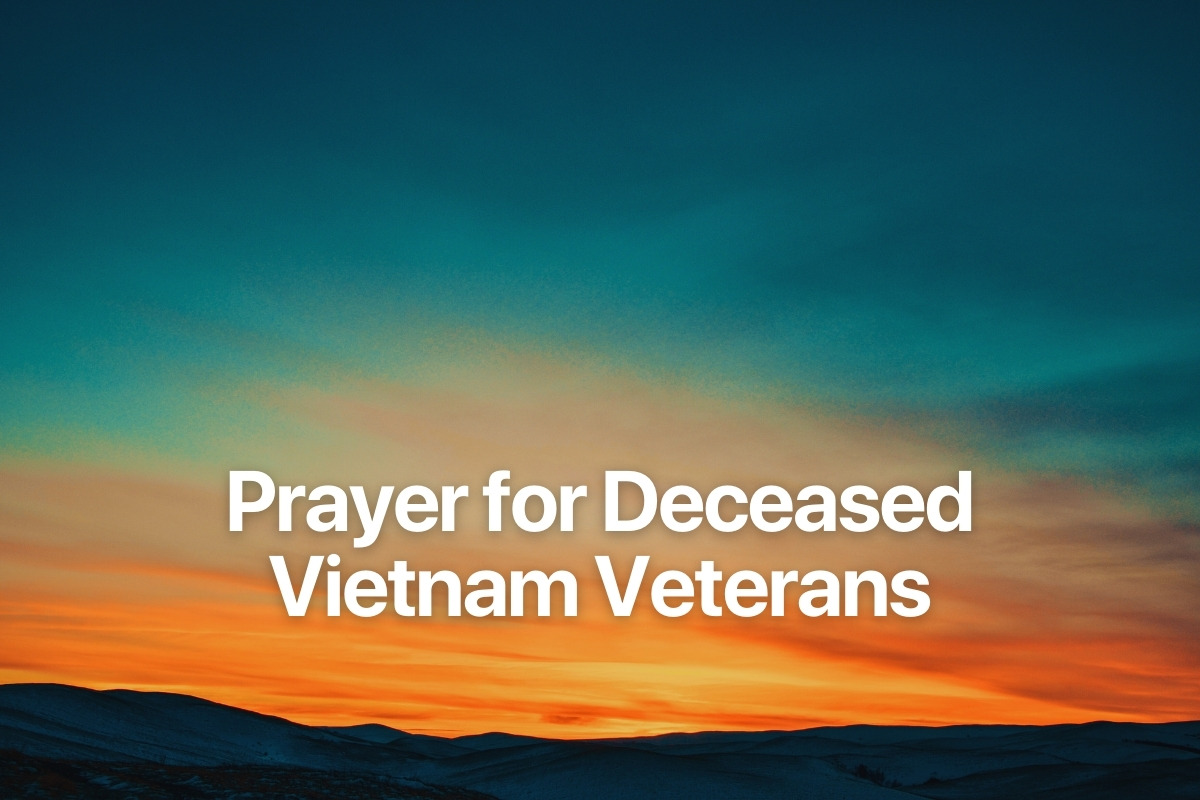Prayer for Deceased Vietnam Veterans