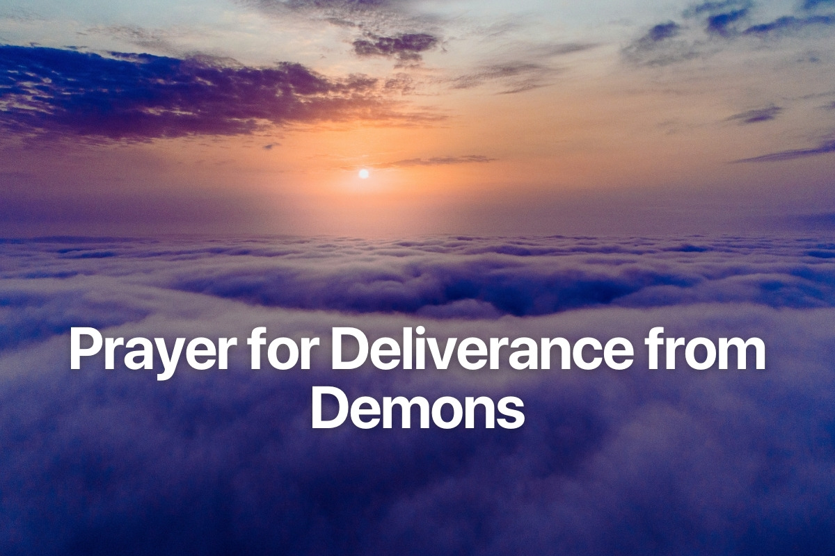 Prayer for Deliverance from Demons