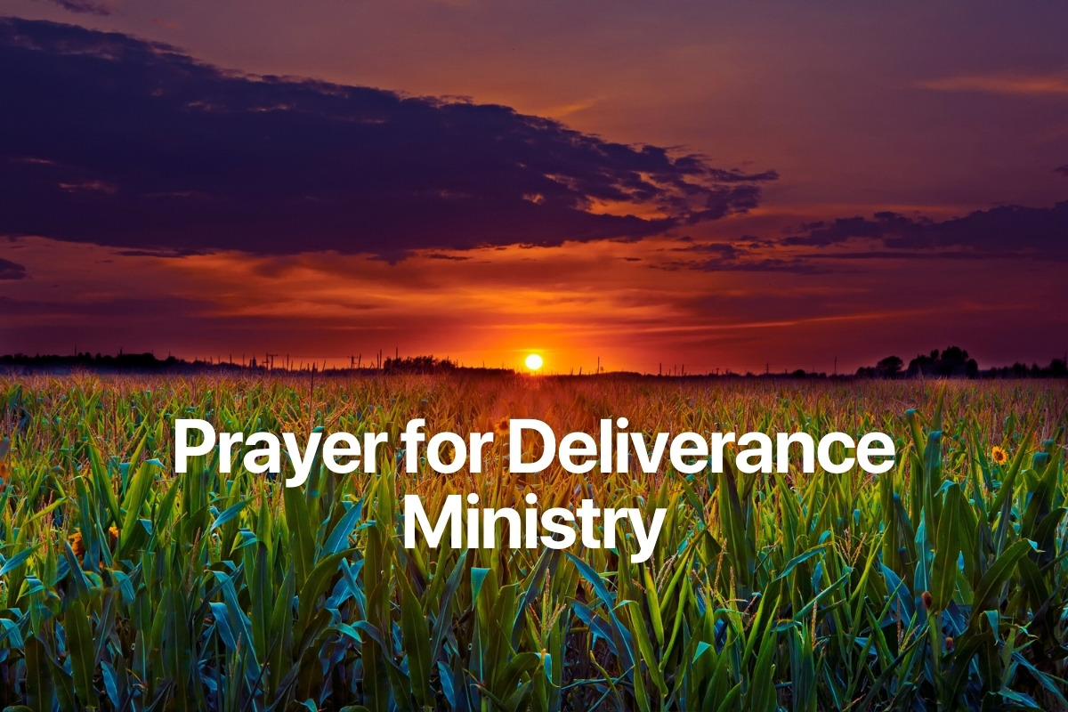 Prayer for Deliverance Ministry