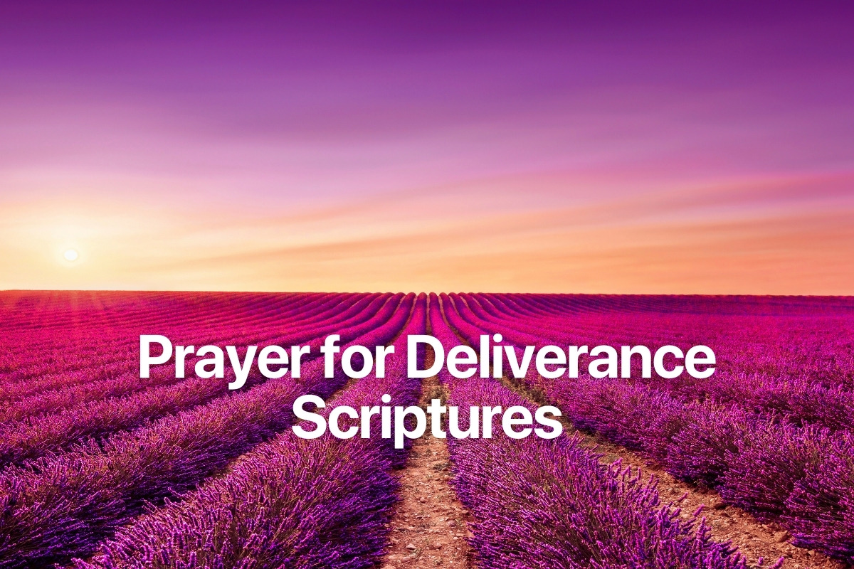 Prayer for Deliverance Scriptures