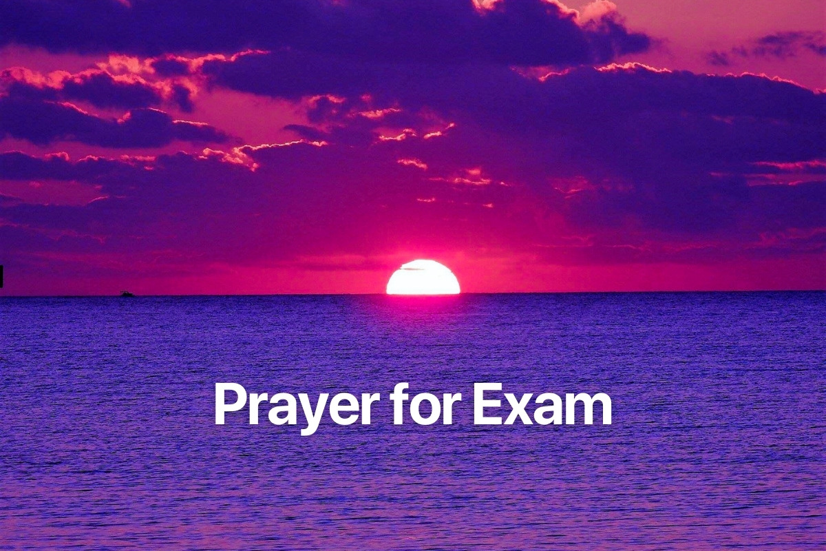 Prayer for Exam