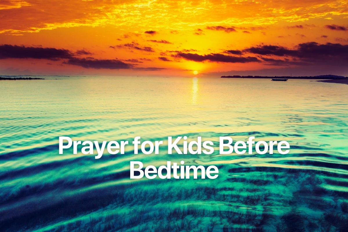 Prayer for Kids Before Bedtime
