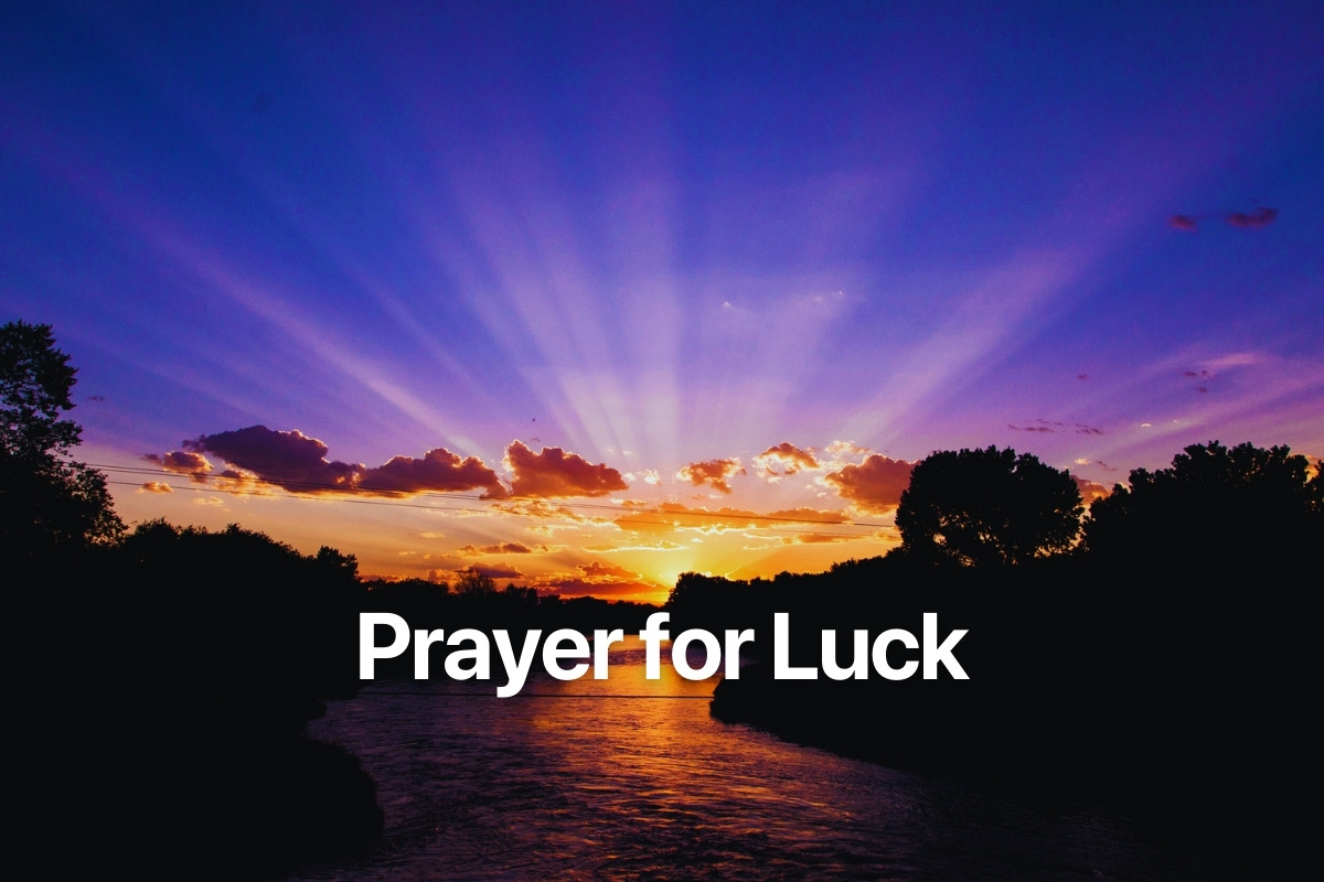 Prayer for Luck