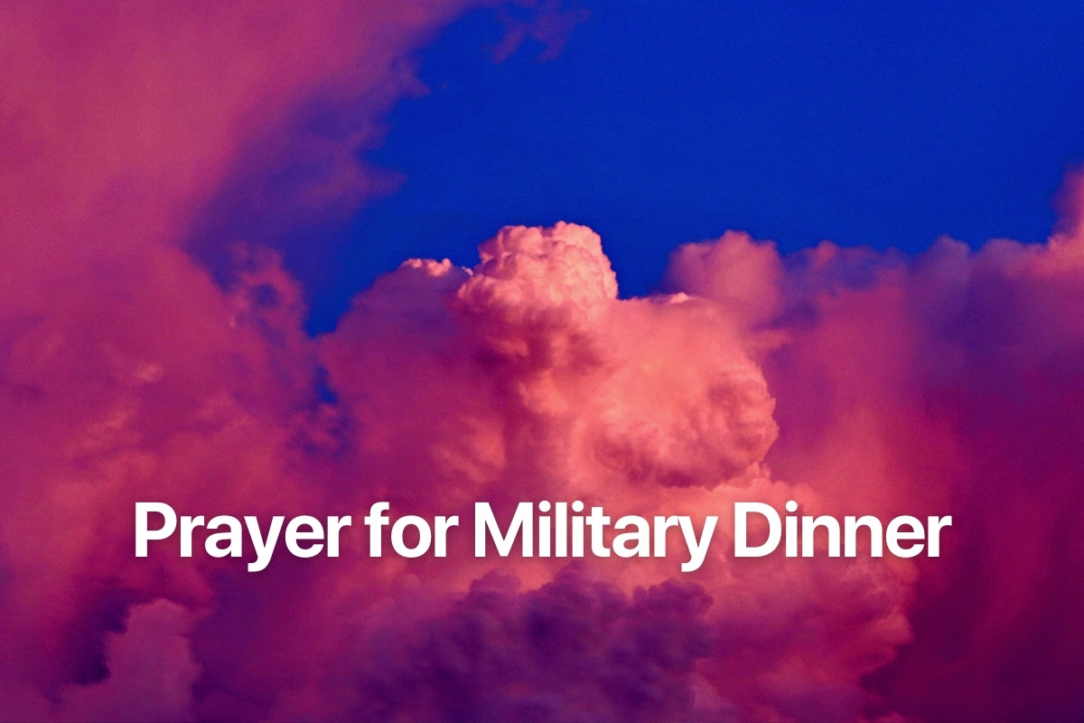 Prayer for Military Dinner