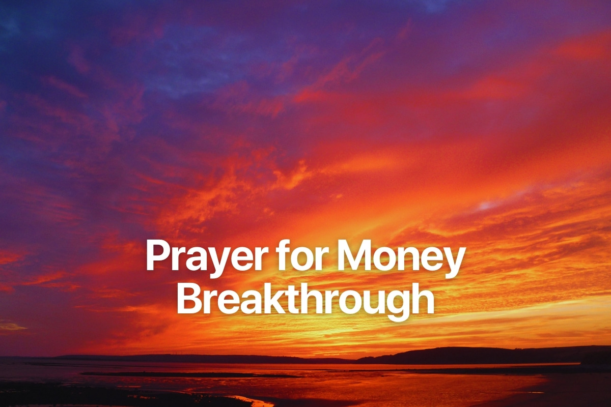 Prayer for Money Breakthrough