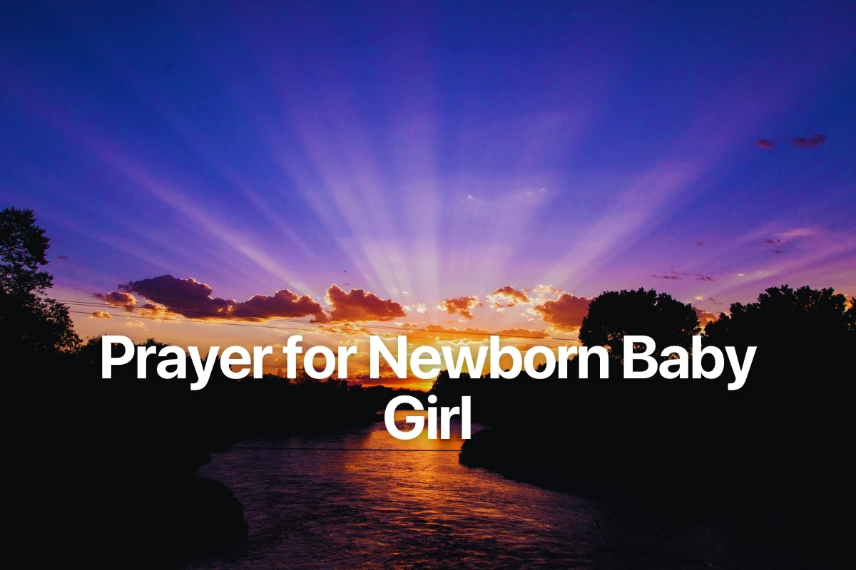 Prayer for Newborn Baby Girl