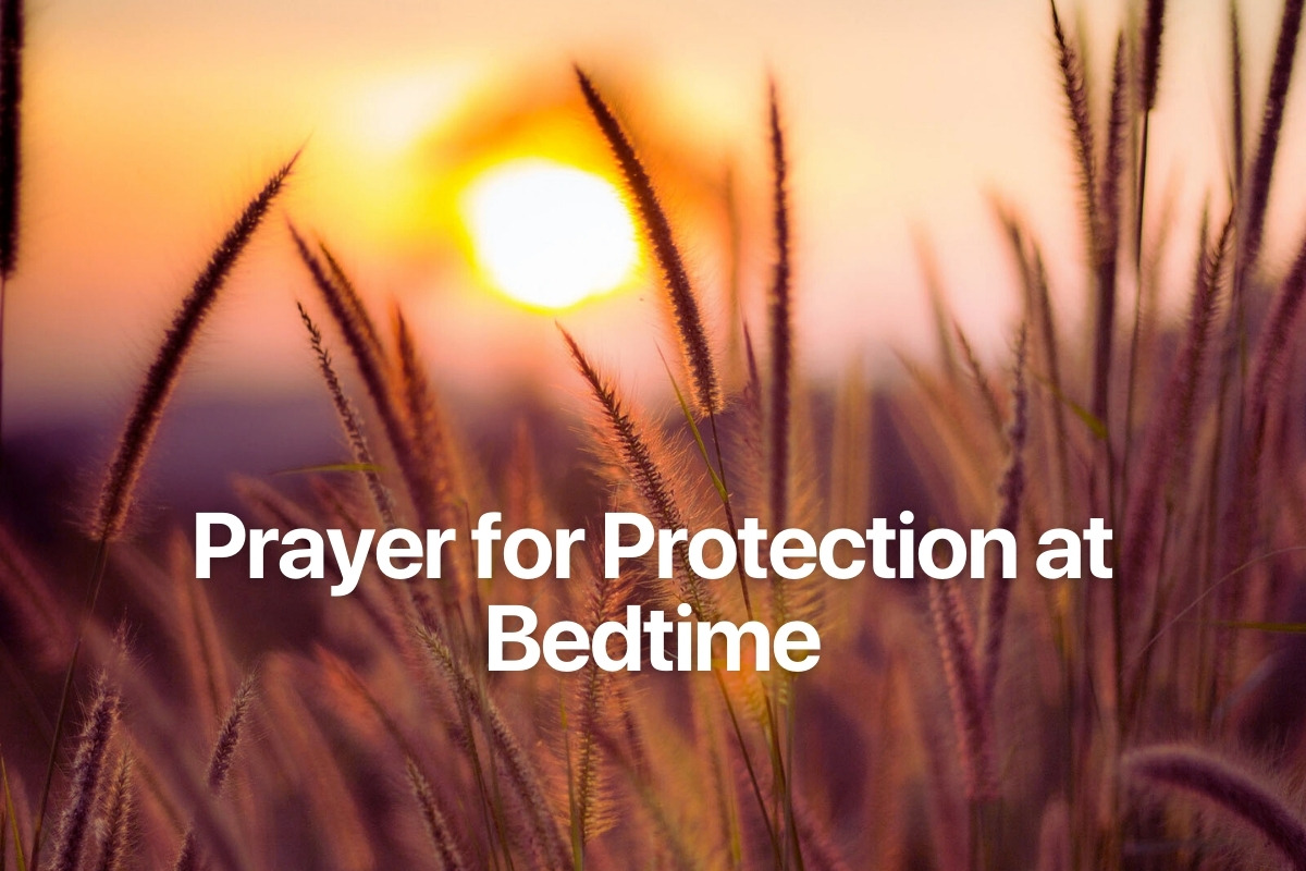 Prayer for Protection at Bedtime